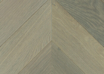 Grey stone Chevron parquet flooring