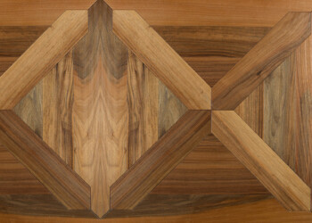 Walnut parquet pattern