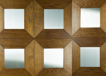 Wedge of heaven parquet panel