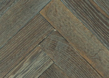 Reclaimed parquet flooring Worn driftwood